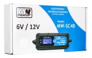 Inteligentna Ładowarka akumulatorowa 6V / 12V MW-SC4B
