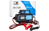 Inteligentna Ładowarka akumulatorowa 6V / 12V MW-SC4B