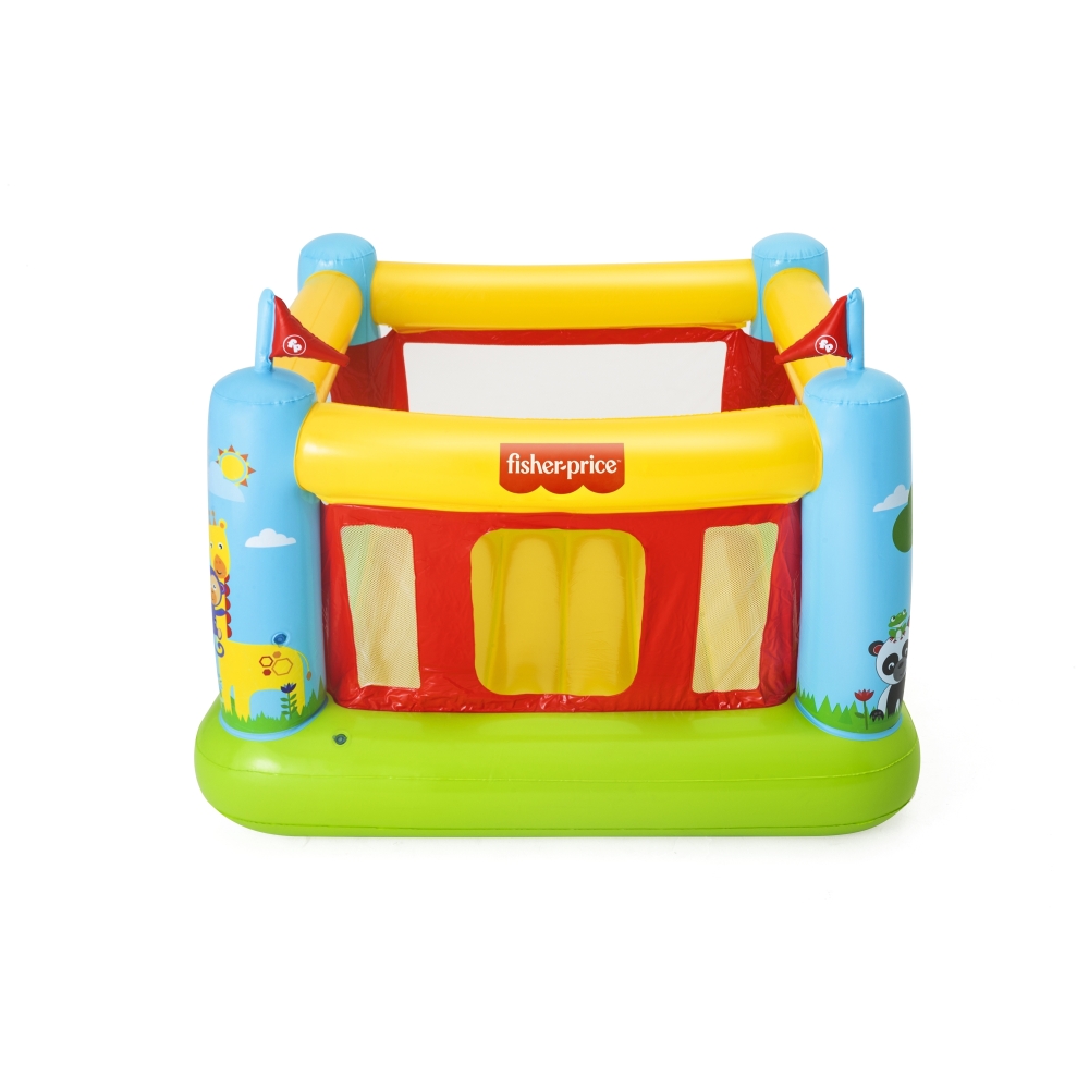 Pripučiamas batutas Bestway Fisher-Price 93553-Žaislai, Lauko žaislai, Batutai, Pripučiami batutai-e-vaikas