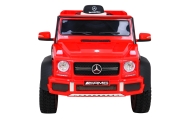 Elektromobilis Mercedes G63 AMG, Red-Elektromobiliai vaikams, Visureigiai-e-vaikas