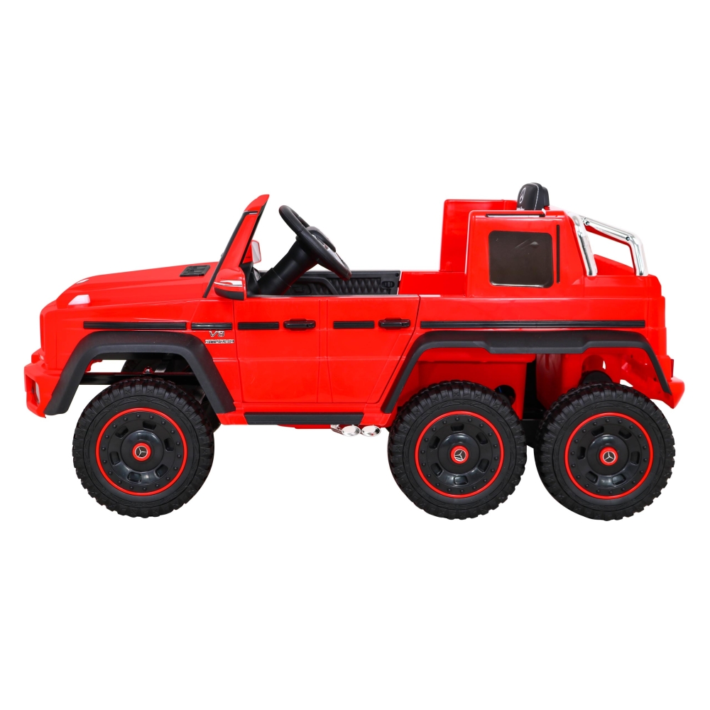 Elektromobilis Mercedes G63 AMG, Red-Elektromobiliai vaikams, Visureigiai-e-vaikas