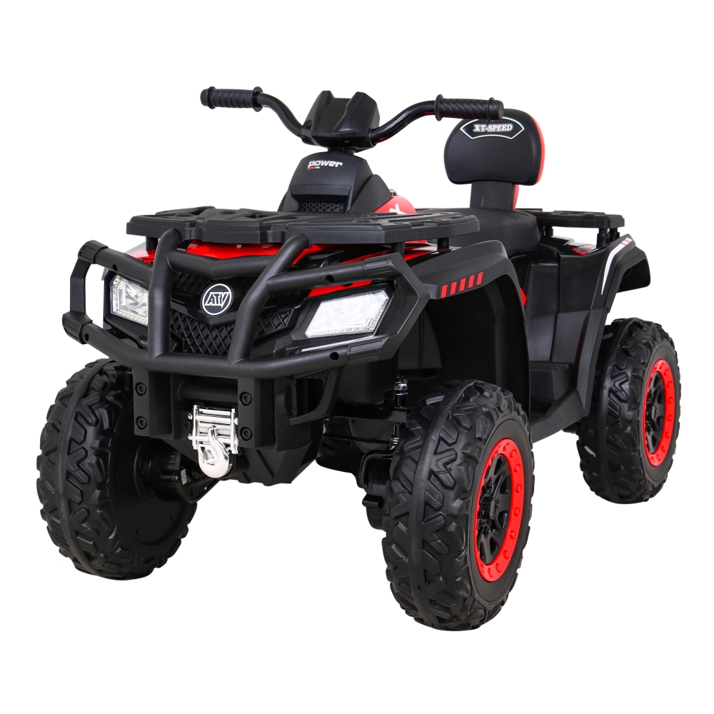 Elektrinis keturratis Quad XT-Speed 4x4, Red-Elektromobiliai vaikams, Keturračiai ir bagiai-e-vaikas