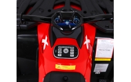 Quad XT-Speed dla dzieci Czerwony + Napęd 4x4 + EVA + Wolny Start + Radio MP3 + LED
