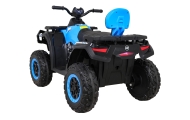 Quad XT-Speed dla dzieci Niebieski + Napęd 4x4 + EVA + Wolny Start + Radio MP3 + LED