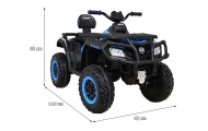 Elektrinis keturratis Quad XT-Speed 4x4, Blue-Elektromobiliai vaikams, Keturračiai ir bagiai-e-vaikas