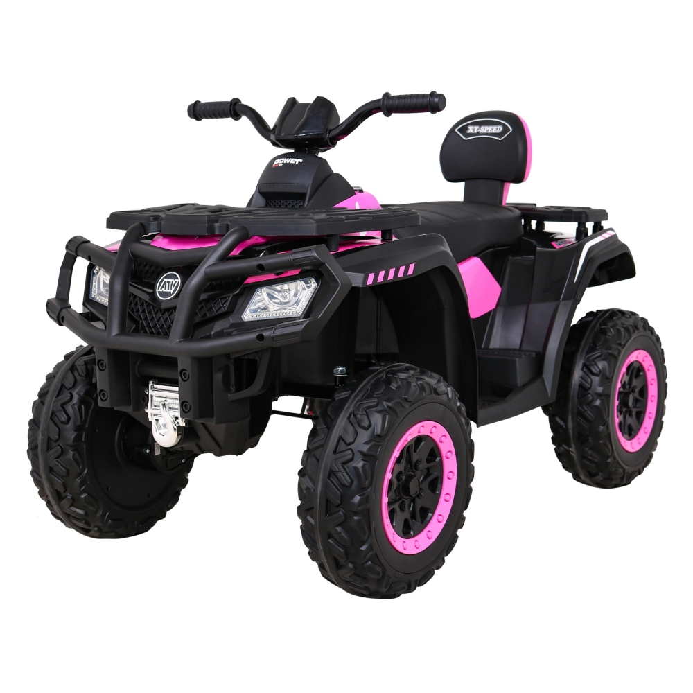 Elektrinis keturratis Quad XT-Speed 4x4, Pink-Elektromobiliai vaikams, Keturračiai ir bagiai-e-vaikas