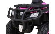 Elektrinis keturratis Quad XT-Speed 4x4, Pink-Elektromobiliai vaikams, Keturračiai ir bagiai-e-vaikas