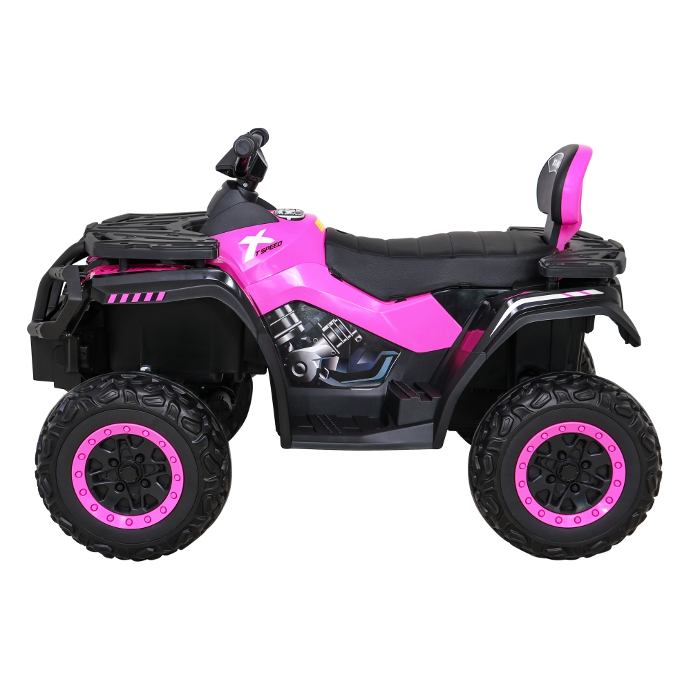 Elektrinis keturratis Quad XT-Speed 4x4, Pink-Elektromobiliai vaikams, Keturračiai ir bagiai-e-vaikas
