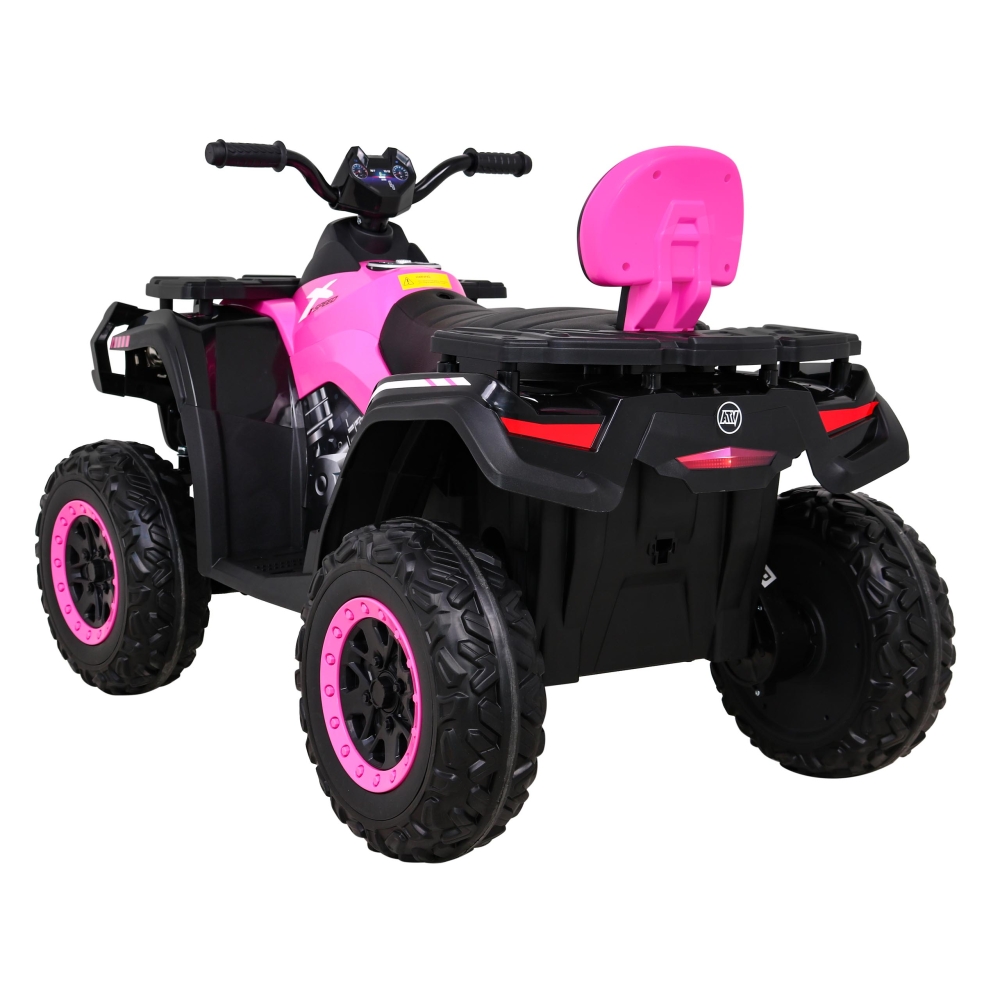 Elektrinis keturratis Quad XT-Speed 4x4, Pink-Elektromobiliai vaikams, Keturračiai ir bagiai-e-vaikas