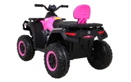 Quad XT-Speed dla dzieci Różowy + Napęd 4x4 + EVA + Wolny Start + Radio MP3 + LED