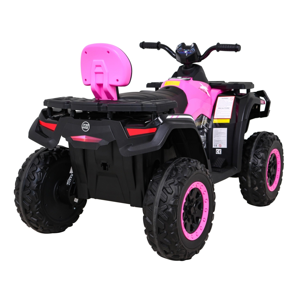 Elektrinis keturratis Quad XT-Speed 4x4, Pink-Elektromobiliai vaikams, Keturračiai ir bagiai-e-vaikas
