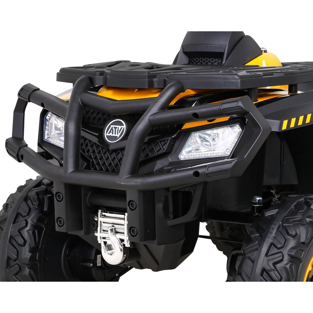 Elektrinis keturratis Quad XT-Speed 4x4, Yellow-Elektromobiliai vaikams, Keturračiai ir bagiai-e-vaikas