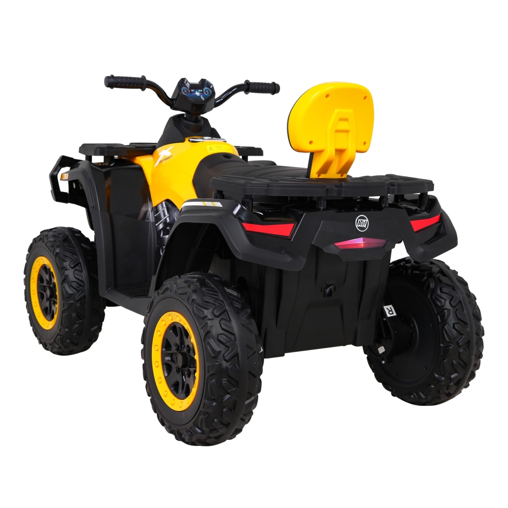 Elektrinis keturratis Quad XT-Speed 4x4, Yellow-Elektromobiliai vaikams, Keturračiai ir bagiai-e-vaikas
