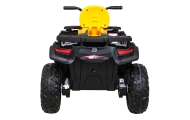 Quad XT-Speed dla dzieci Żółty + Napęd 4x4 + EVA + Wolny Start + Radio MP3 + LED