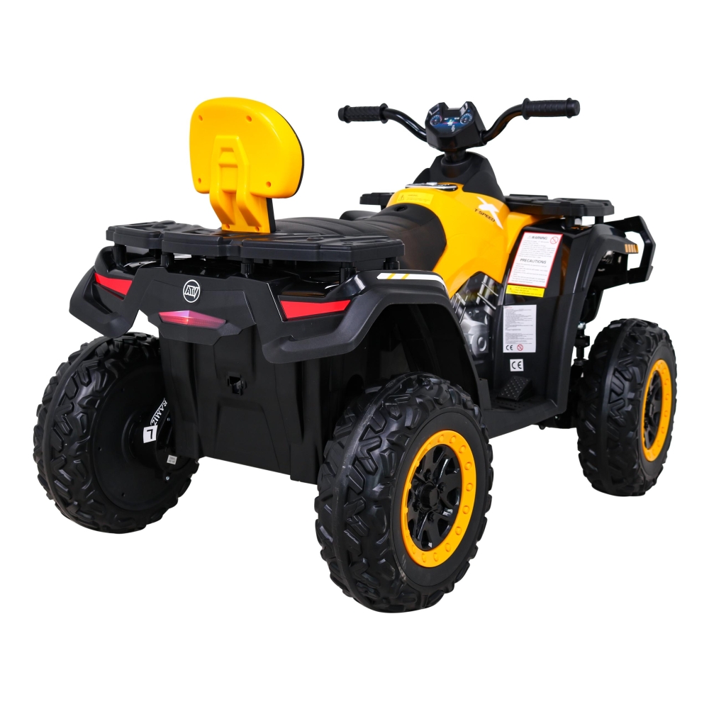 Elektrinis keturratis Quad XT-Speed 4x4, Yellow-Elektromobiliai vaikams, Keturračiai ir bagiai-e-vaikas