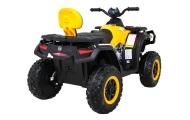 Quad XT-Speed dla dzieci Żółty + Napęd 4x4 + EVA + Wolny Start + Radio MP3 + LED