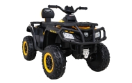 Quad XT-Speed dla dzieci Żółty + Napęd 4x4 + EVA + Wolny Start + Radio MP3 + LED