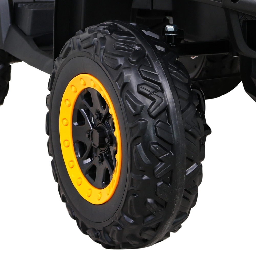 Elektrinis keturratis Quad XT-Speed 4x4, Yellow-Elektromobiliai vaikams, Keturračiai ir bagiai-e-vaikas