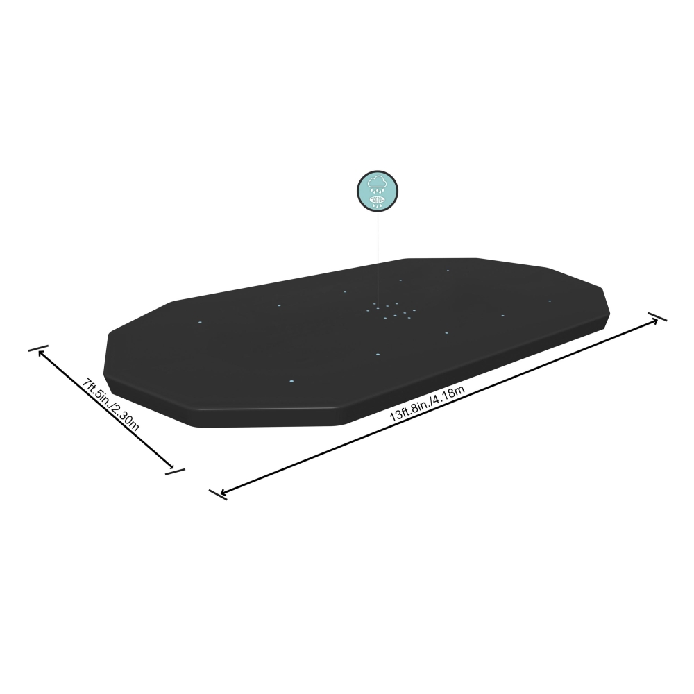 Baseino dangtis BESTWAY PowerSteel 427x250 cm