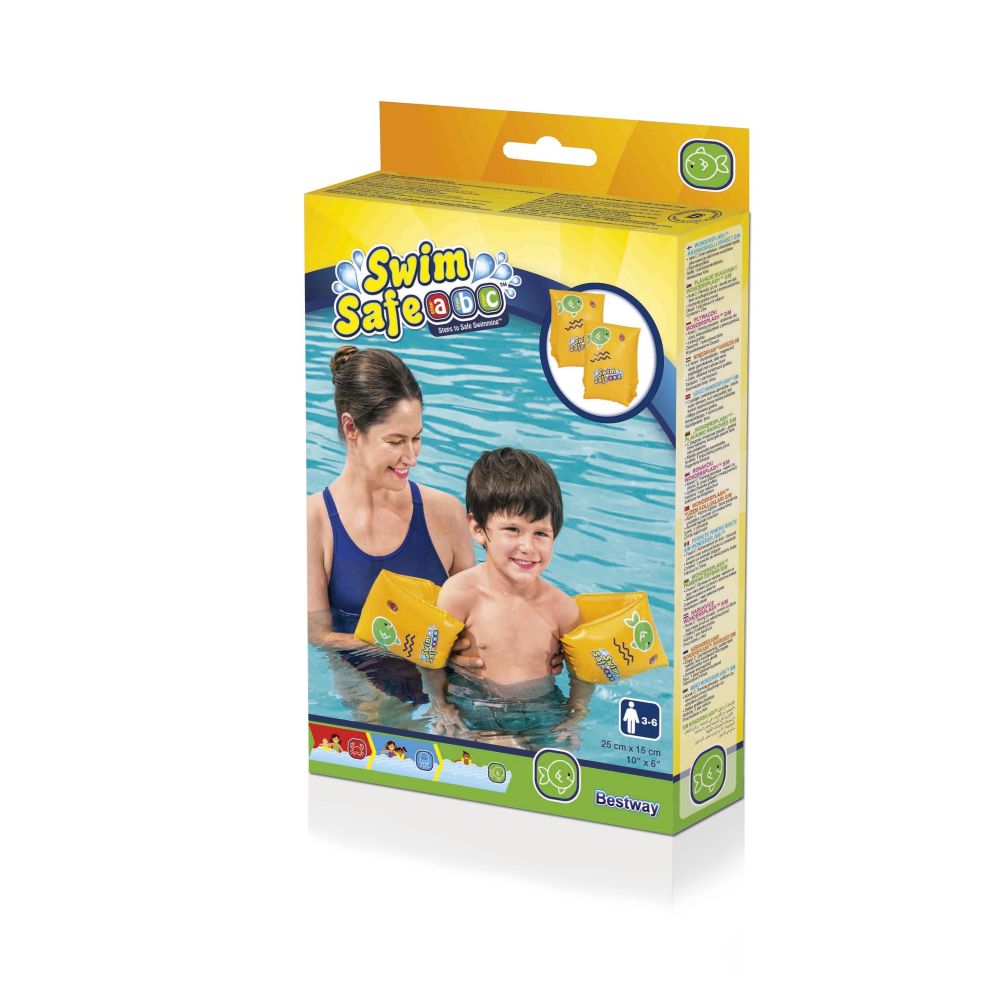 Bestway 32033 S/M Swim Safe Step C 25cm x 15cm plaukimo rankovės
