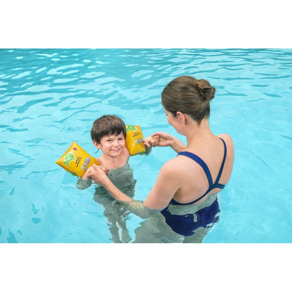Bestway 32033 Rękawki do nauki pływania S/M Swim Safe Step C 25cm x 15cm
