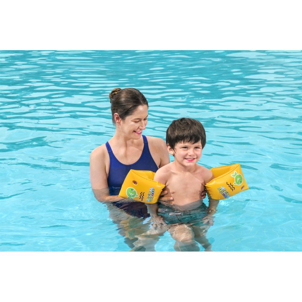 Bestway 32033 Rękawki do nauki pływania S/M Swim Safe Step C 25cm x 15cm