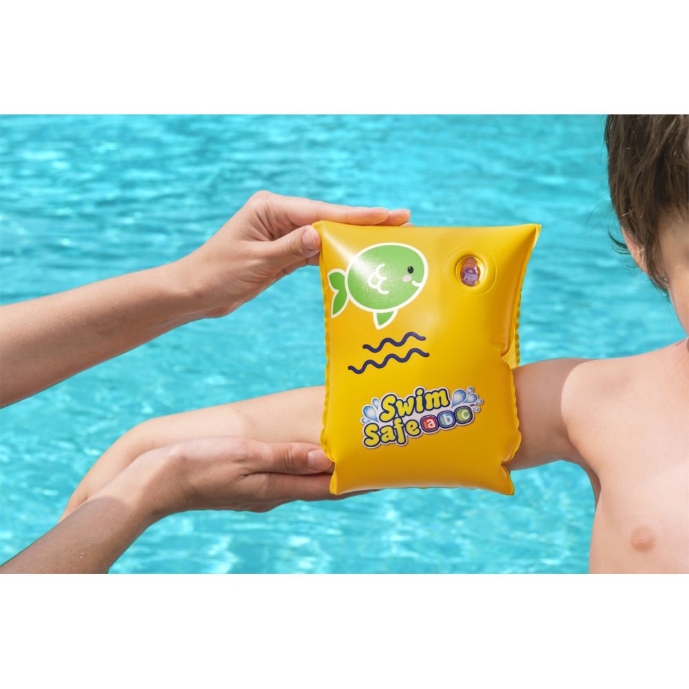 Bestway 32033 S/M Swim Safe Step C 25cm x 15cm plaukimo rankovės