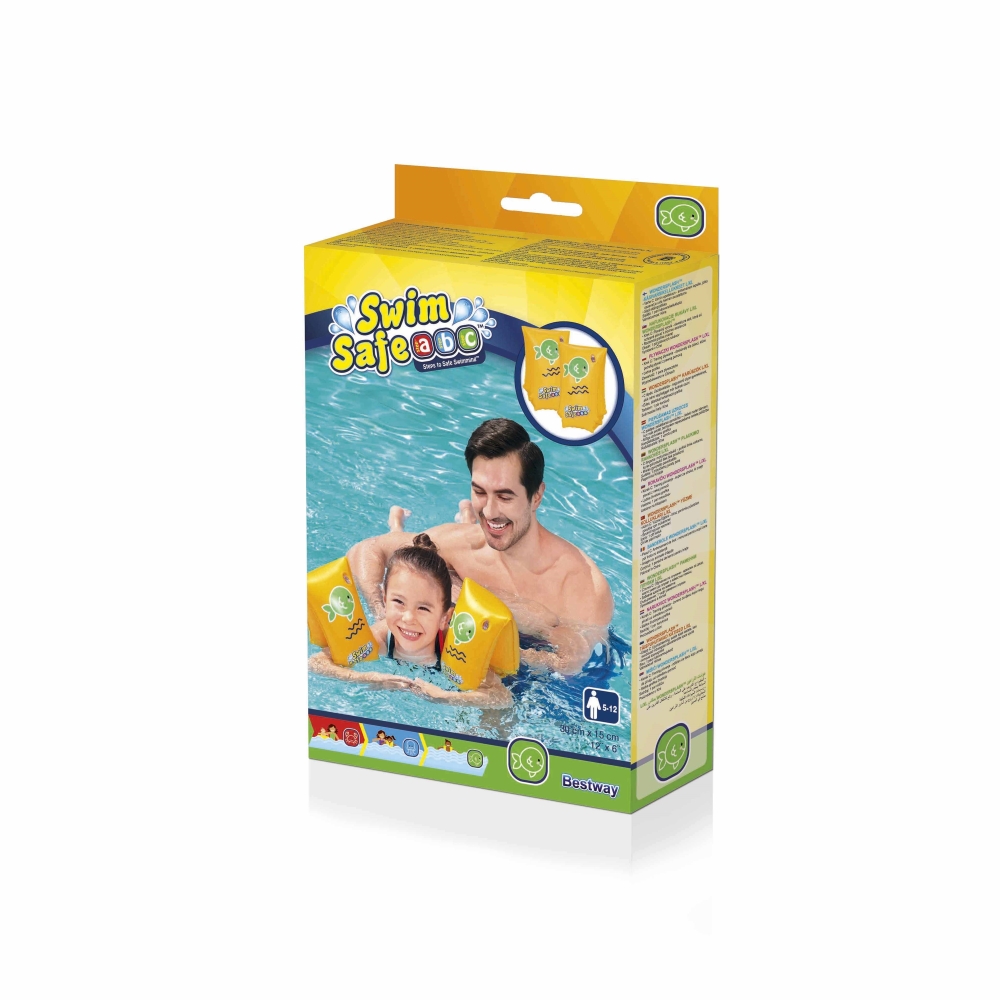 Bestway 32110 Rękawki do nauki pływania L/XL Swim Safe Step C 30cm x 15cm