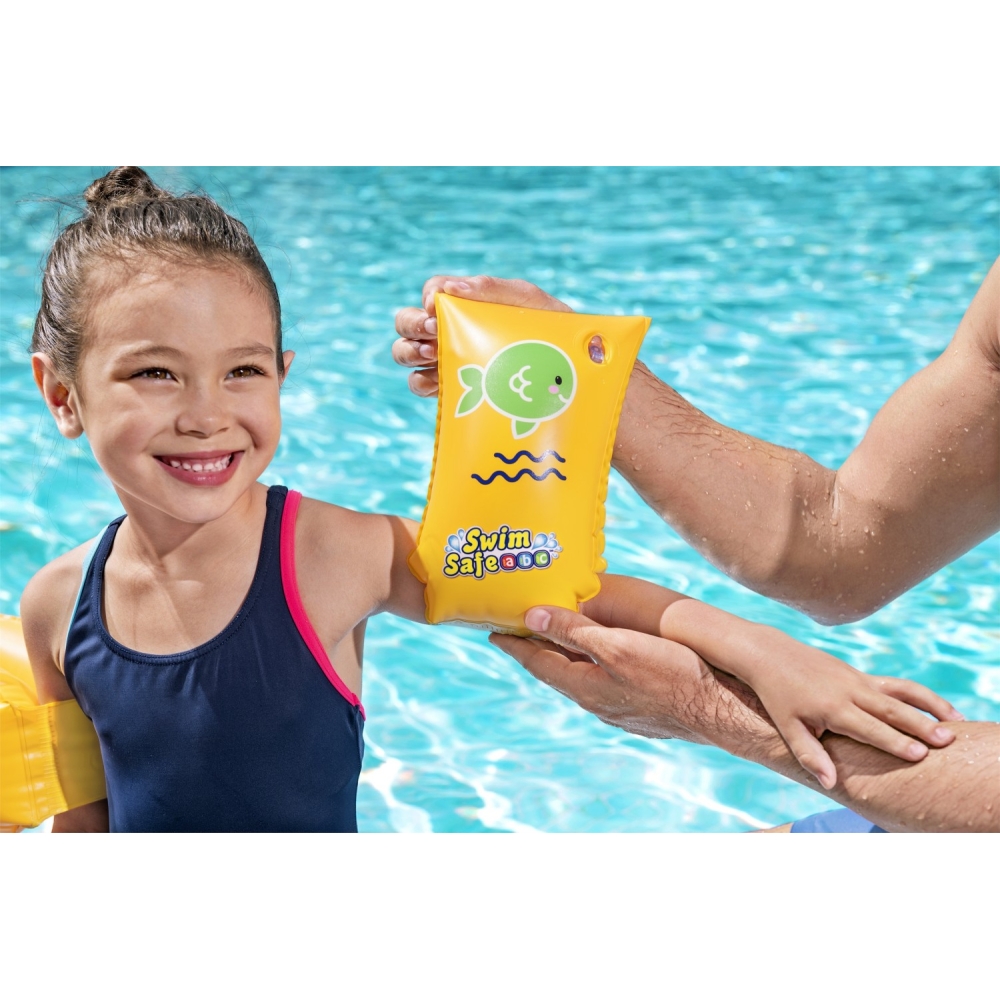 Bestway 32110 L/XL plaukimo rankovės "Swim Safe Step C" 30 cm x 15 cm