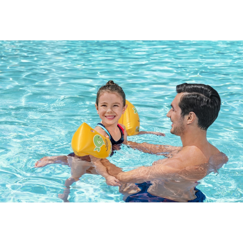 Bestway 32110 Rękawki do nauki pływania L/XL Swim Safe Step C 30cm x 15cm