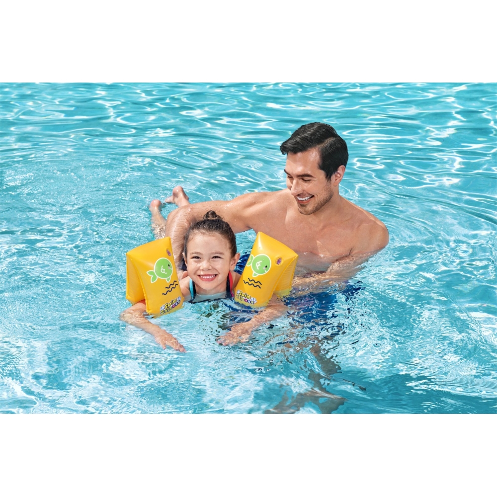 Bestway 32110 Rękawki do nauki pływania L/XL Swim Safe Step C 30cm x 15cm