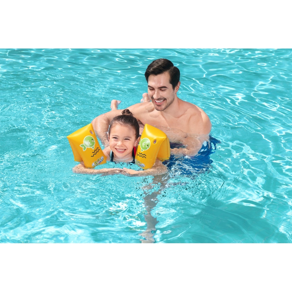 Bestway 32110 L/XL plaukimo rankovės "Swim Safe Step C" 30 cm x 15 cm
