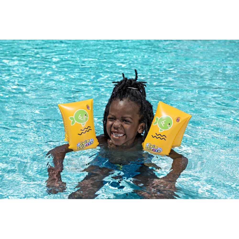 Bestway 32110 Rękawki do nauki pływania L/XL Swim Safe Step C 30cm x 15cm