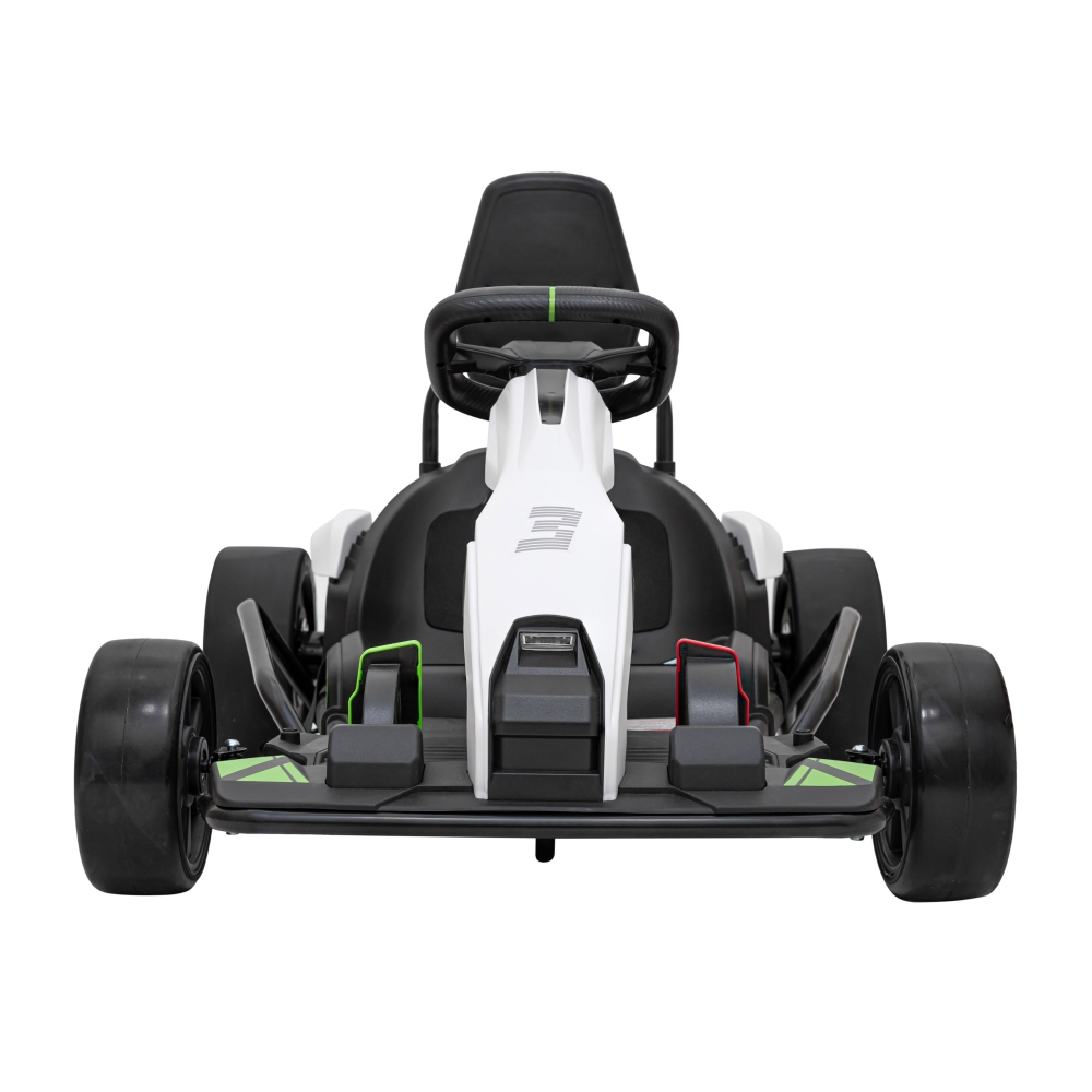 Elektrinis kartingas Fast 3 Drift, White-Elektromobiliai vaikams, Kartingai vaikams-e-vaikas