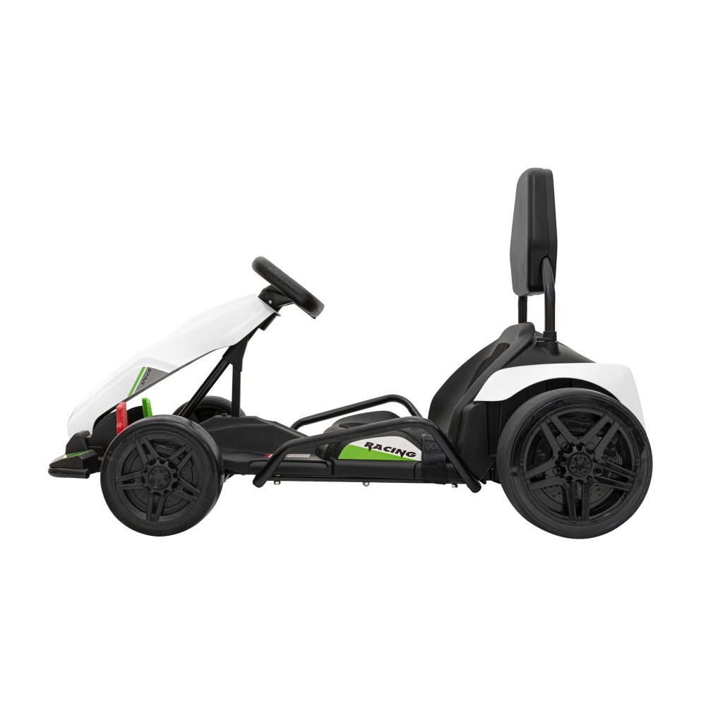 Elektrinis kartingas Fast 3 Drift, White-Elektromobiliai vaikams, Kartingai vaikams-e-vaikas