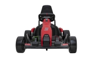 Akumuliatorinis kartingas „Fast 3 Drift“ vaikams, raudonas + Driftavimo funkcija + 2x150 W varikliai + LED apšvietimas + Saugos-