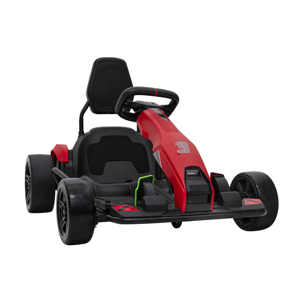 Elektrinis kartingas Fast 3 Drift, Red-Elektromobiliai vaikams, Kartingai vaikams-e-vaikas