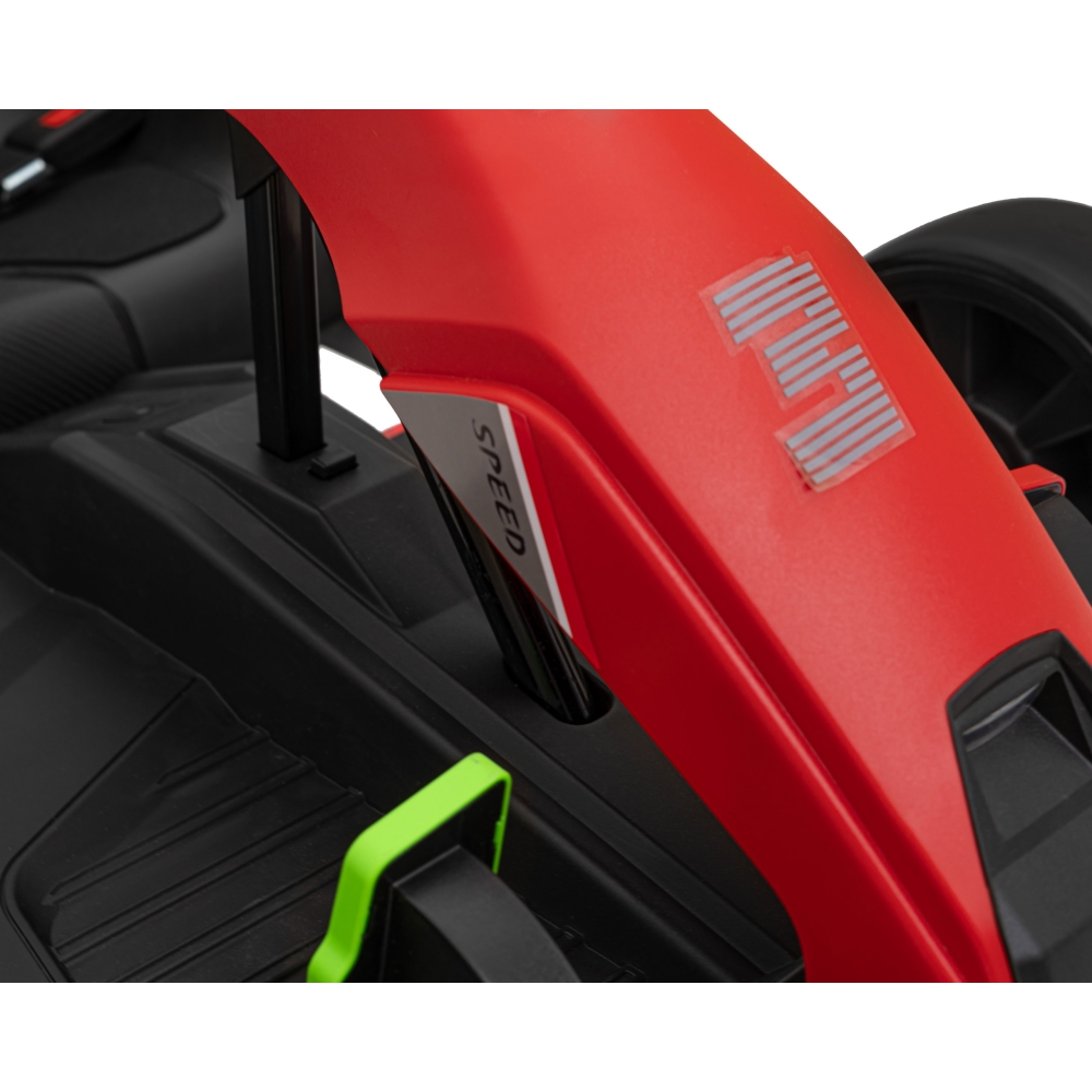 Elektrinis kartingas Fast 3 Drift, Red-Elektromobiliai vaikams, Kartingai vaikams-e-vaikas