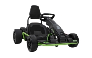 Akumuliatorinis kartingas „Fast 3 Drift“ vaikams, juodos spalvos + Driftavimo funkcija + 2x150 W varikliai + LED apšvietimas + S