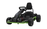 Gokart Fast 3 Drift na akumulator dla dzieci Czarny + Funkcja driftu + Silniki 2x150W + Radio LED + Pasy