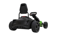 Gokart Fast 3 Drift na akumulator dla dzieci Czarny + Funkcja driftu + Silniki 2x150W + Radio LED + Pasy