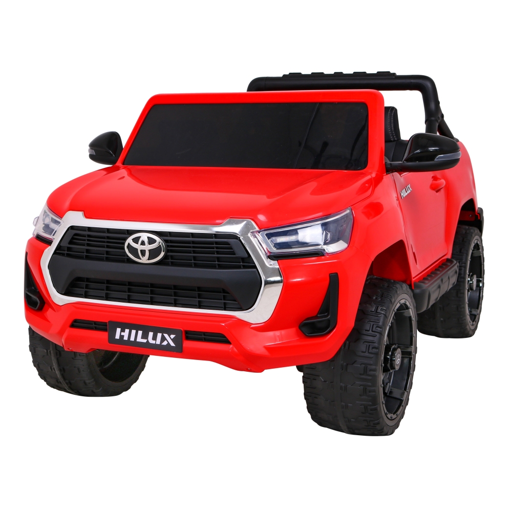 Elektromobilis Toyota Hilux 4x4, Red-Elektromobiliai vaikams, Visureigiai-e-vaikas