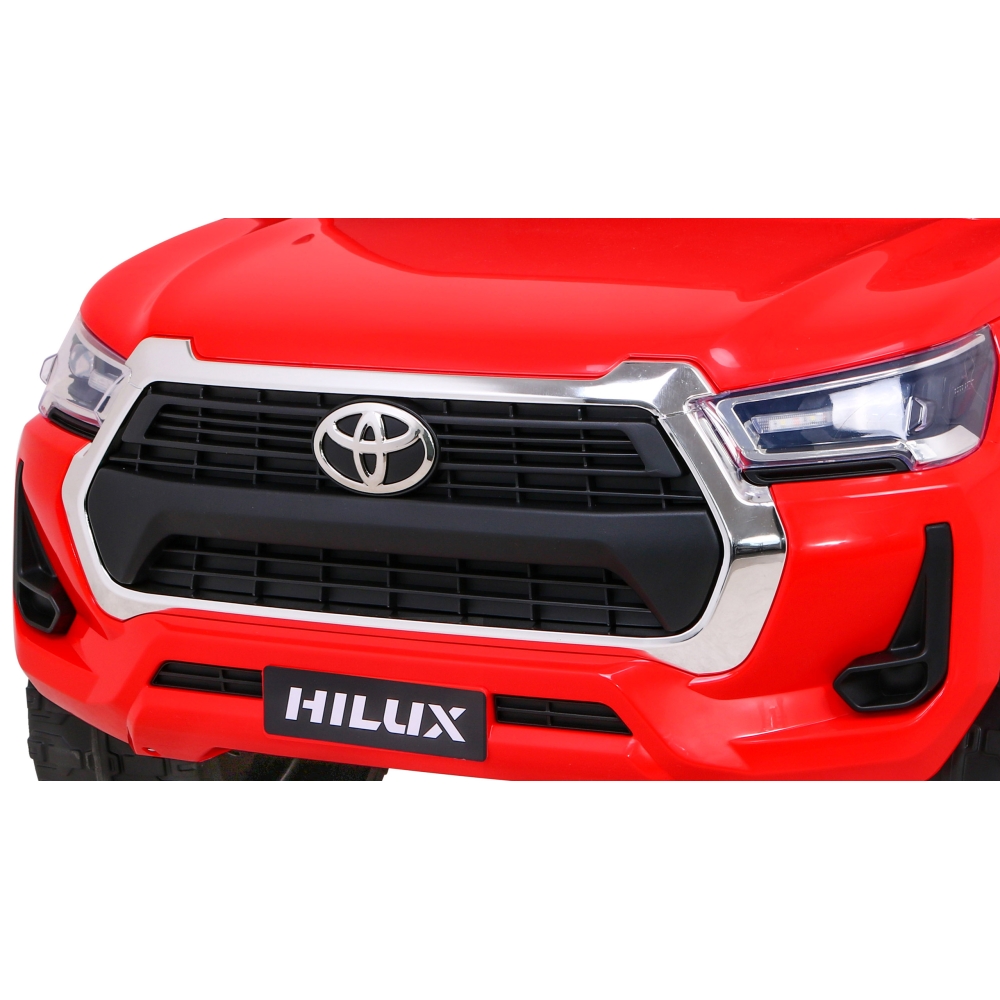 Elektromobilis Toyota Hilux 4x4, Red-Elektromobiliai vaikams, Visureigiai-e-vaikas