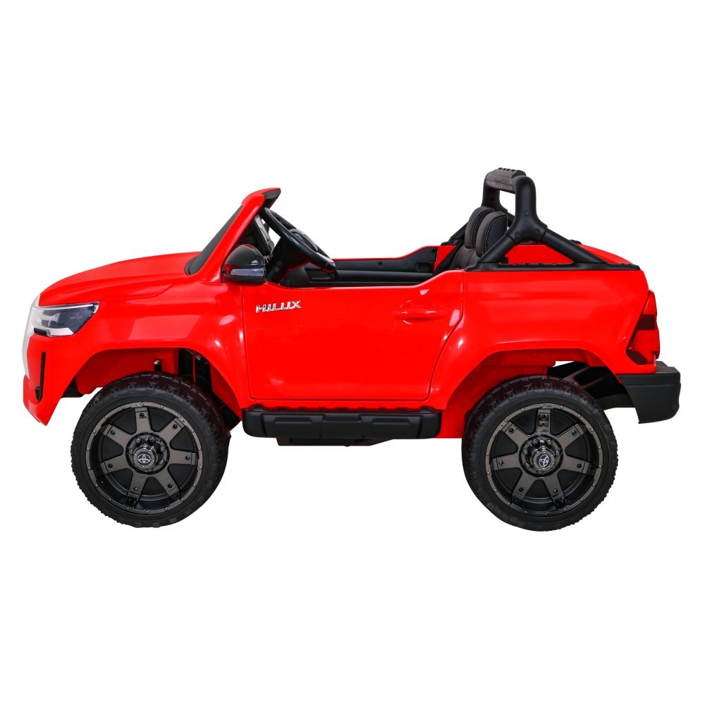 Elektromobilis Toyota Hilux 4x4, Red-Elektromobiliai vaikams, Visureigiai-e-vaikas