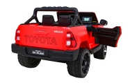 Elektromobilis Toyota Hilux 4x4, Red-Elektromobiliai vaikams, Visureigiai-e-vaikas