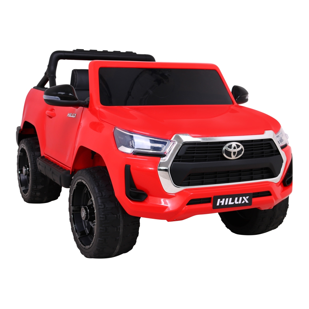 Elektromobilis Toyota Hilux 4x4, Red-Elektromobiliai vaikams, Visureigiai-e-vaikas