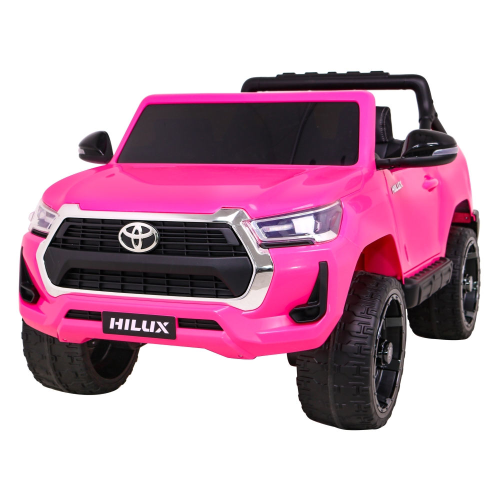 Elektromobilis Toyota Hilux 4x4, Pink-Elektromobiliai vaikams, Visureigiai-e-vaikas