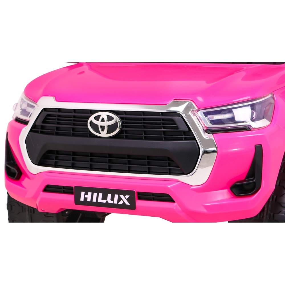 Elektromobilis Toyota Hilux 4x4, Pink-Elektromobiliai vaikams, Visureigiai-e-vaikas
