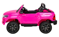 Elektromobilis Toyota Hilux 4x4, Pink-Elektromobiliai vaikams, Visureigiai-e-vaikas
