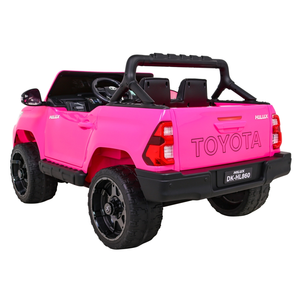 Elektromobilis Toyota Hilux 4x4, Pink-Elektromobiliai vaikams, Visureigiai-e-vaikas
